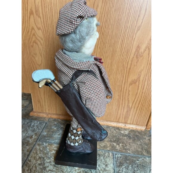 Vtg 1986 The Golfer Doll  Gardena Studios by Applause Slice of Life Series Tag - Picture 9 of 10